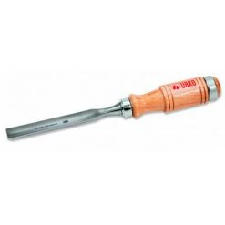 URKO Gouge Biseau Extérieur Largeur 6 Mm Chrome Vanadium Manche Bois - Mod. 706-M