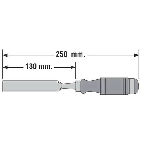 URKO Gouge Biseau Extérieur Largeur 10 Mm Chrome Vanadium Manche Bois - Mod. 710-M 4 URKO Gouge Biseau Extérieur Largeur 10 Mm Chrome Vanadium Manche Bois - Mod. 710-M – Image 2