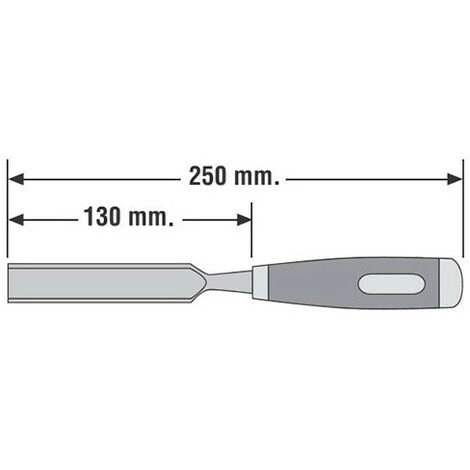 URKO Gouge Biseau Extérieur Largeur 6 Mm Chrome Vanadium Manche Bi-matière - Mod. 706-P 4 URKO Gouge Biseau Extérieur Largeur 6 Mm Chrome Vanadium Manche Bi-matière - Mod. 706-P – Image 2