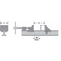 Serre Joint Dormant URKO - Profil En I - 80x42mm - Serrage 1500mm - 871 -France URKO Soldes 2022 3560803 4