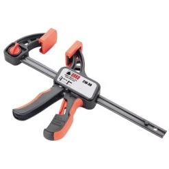 Presse Rapide 1 Main Réversible URKO - Rail 20x6 - Serrage 600 Mm - Saillie 80 Mm - 210-1614060