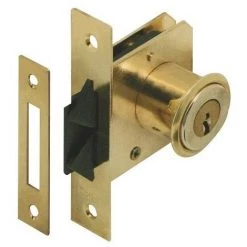 2 Serrures à Cylindre Pour Portes Coulissantes 70 X 15 Mm D. 20 X L. 19 Mm - Type 27 - 7106025x2 - Urko